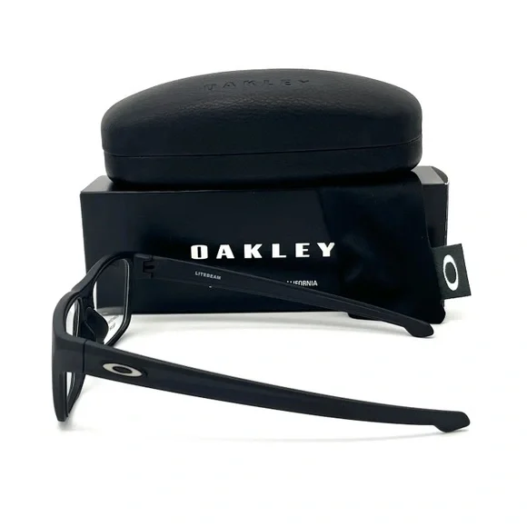 OAKLEY LITEBEAM OX8140-0153 Stain Black / Demo Lens 53mm Eyeglasses